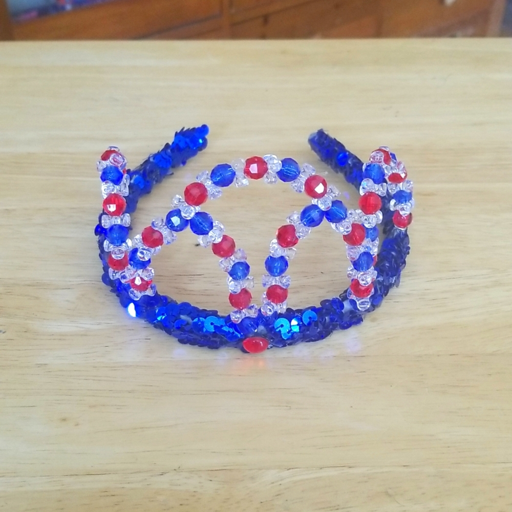 Sequin/Beaded Tiara